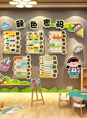 幼儿园环创小小科学家墙面贴