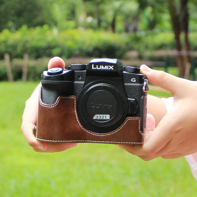 适用松下GX9相机包G95D G97 G100GF2皮套GF7 gx85 gf6底座S5 LX10 - 图2