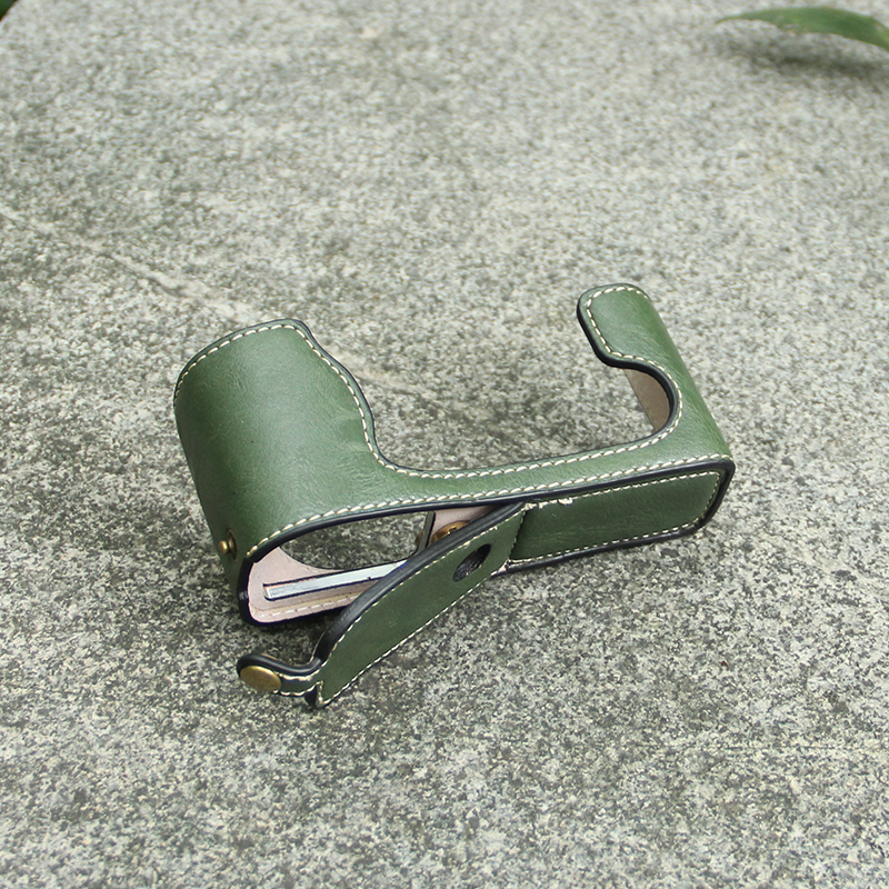 适用富士GFX100S底座50R50S二代 X100F/T皮套XE3/2半套PRO3相机包 - 图1