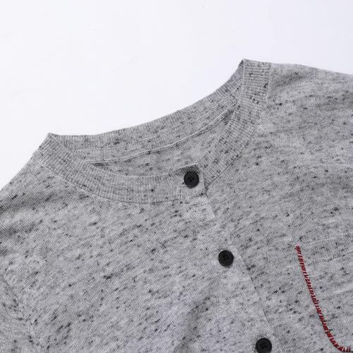 LADY’S DIARY 秋季新款绵羊毛针织开衫外套 B719710H - 图1