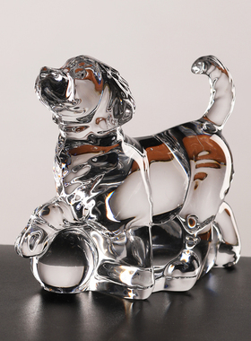 捷克桌面水晶玻璃BOHEMIA可爱