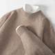 Verdickte halbe Rollkragenpullover 100% reine Strickjacke Herrenpullover lässig Strickpullover Basis Kaschmirpullover neuer Herbst und Winter