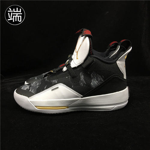 AIR JORDAN33乔AJ33黑白虎纹气垫实战篮球鞋 BV5072-016 AQ9244-图0