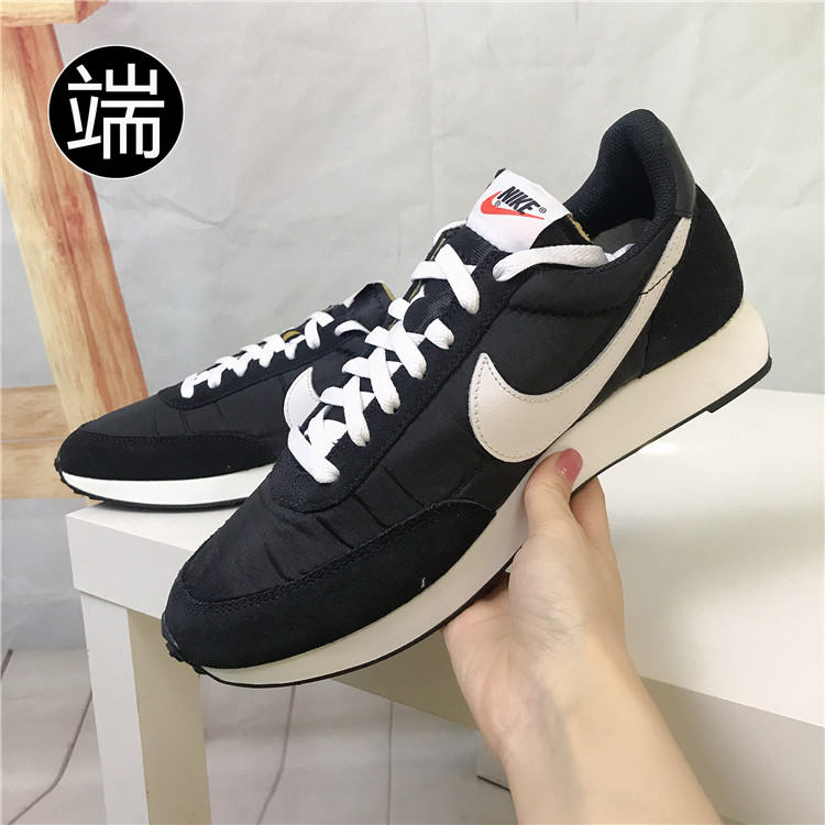 Nike Air Tailwind 79限定华夫黑幻影灰白跑鞋 487754-100-012-图3