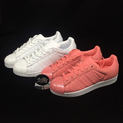 三叶草adidas Superstar 纯白金标贝壳头by9751 Ac7162 By9750 虎窝淘