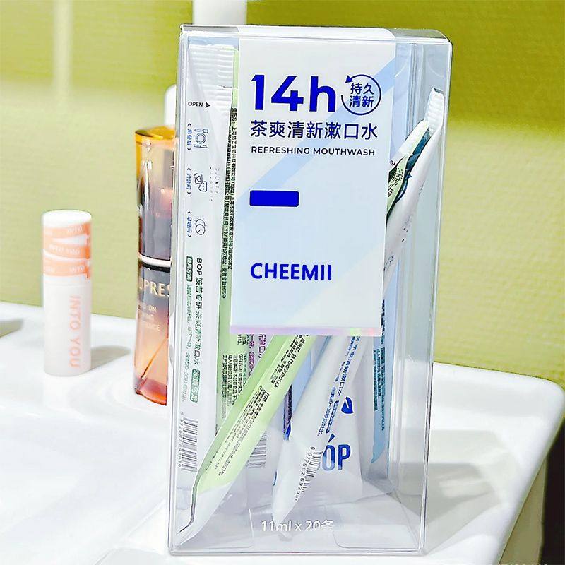 茶爽清新漱口水便携式条装长效清新口气抑菌漱口液批发商用旅行,淘宝优惠券,粉丝福利购,淘宝优惠卷