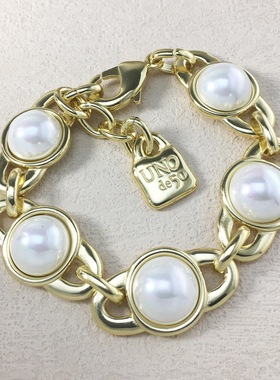 西班牙UNO de 50原创个性水晶宝石项链手链手镯