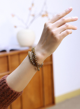 和田玉且末糖玉18K金手串项链女