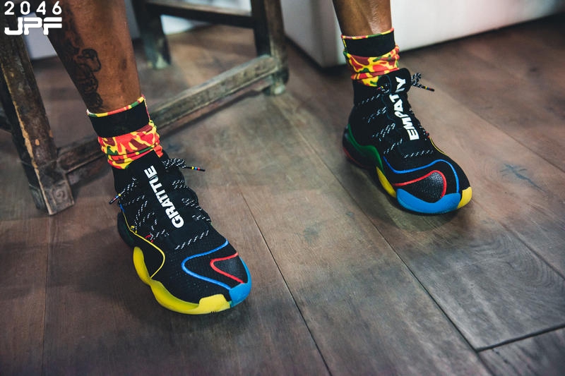 绝美限定菲董 Pharrell x Adidas Crazy BYW X G27805-图2