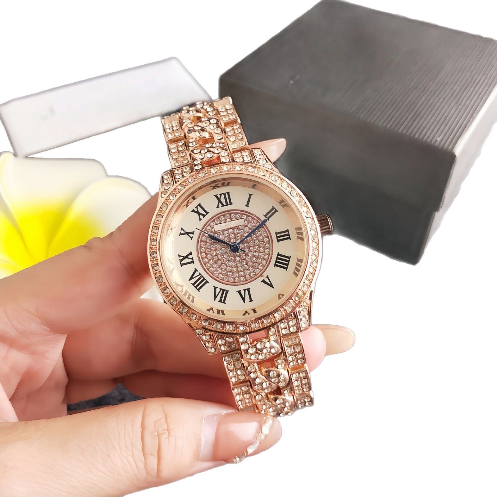 时尚腕表石英表速卖通手表女士手表欧美简约女表大表盘秋季新品,淘宝优惠券,粉丝福利购,淘宝优惠卷