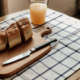 Japanese blue striped sailor style dining cloth