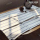 Japanese blue striped sailor style dining cloth