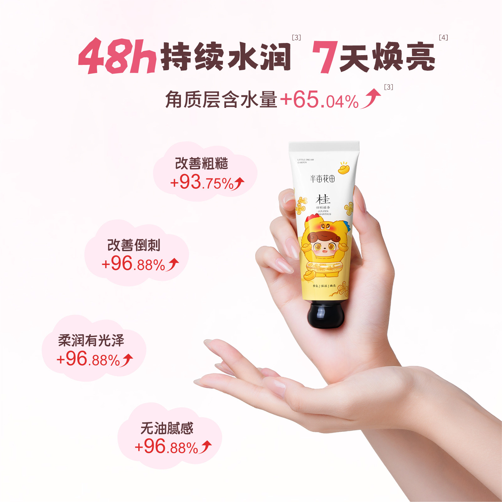 【双11付定 热巴同款】半亩花田精油香氛护手霜秋冬滋润补水防干