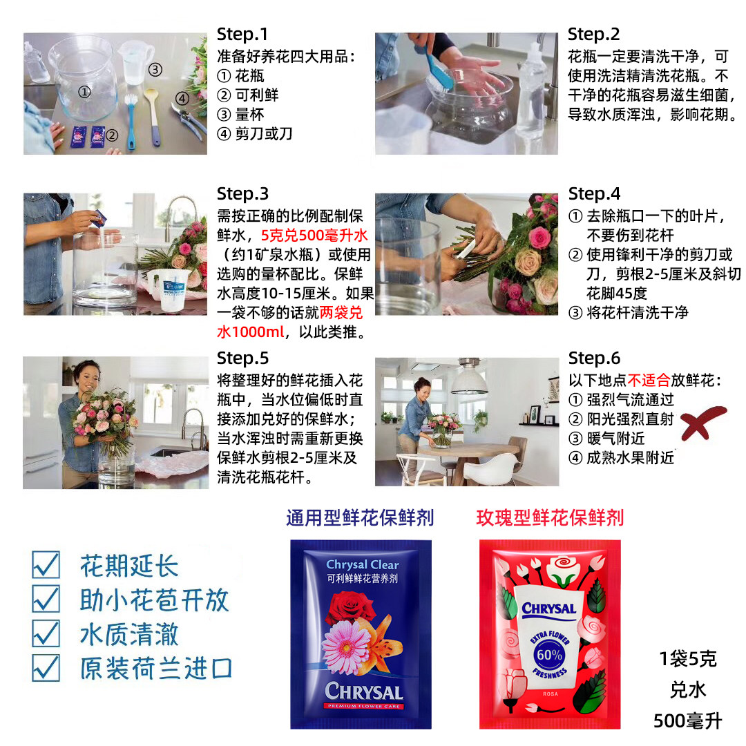 可利鲜鲜花保鲜剂清亮小瓶250ml加强型开花液营养液 通用型小袋装,淘宝优惠券,粉丝福利购,淘宝优惠卷