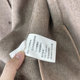 新款 极简风圆领 双面昵子羊毛小外套