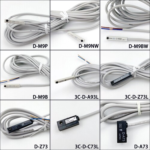 磁性开关3C- D-A93/D-Z73/D-C73L/D-M9B/M9N/M9PL/D-F8P/F8N - 图0