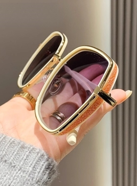 2025新款墨镜女高级感防紫外线防晒开车偏光太阳眼镜可配近视度数