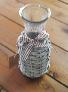 捡漏外贸北欧乡村田园特色摆件民宿酒店影楼小物摆设花瓶立体壁画