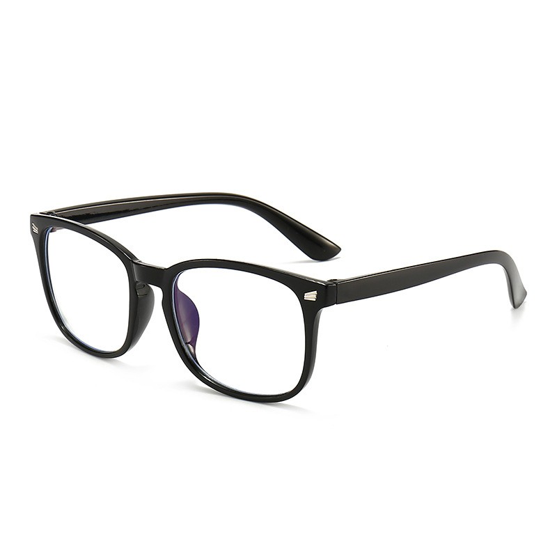 新款防蓝光眼镜女士平光镜蓝光电脑护目镜复古眼镜框女方形镜架