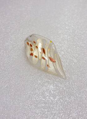 孤品琉璃爱心枫叶吊坠多款可选