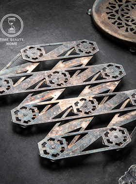 时光美器镀银隔热垫子