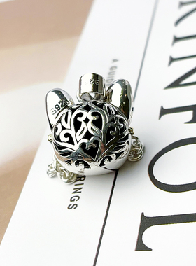 KALADENIZ男925银老虎狗diy项坠