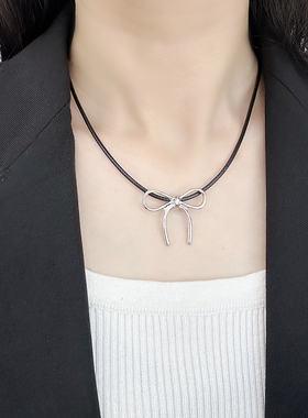 蝴蝶choker高级感简约音乐节配饰