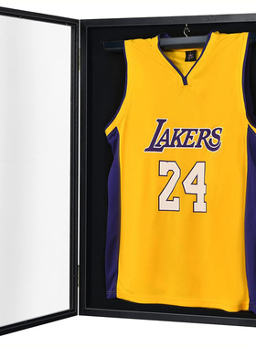 出口球衣收藏展示框 免装裱相框 收纳框足球篮球球服收藏展示