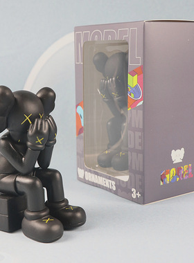 考斯芝麻街捂脸考斯个性手办模型公仔汽车摆件汽车中控台装饰用品