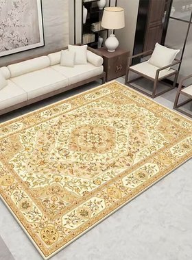 跨境土耳其波斯地毯家用复古波西米亚客厅地毯办公室满铺地毯