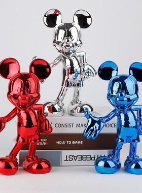 热销网红米老鼠家居摆件潮玩手办公仔卡通创意展示源头厂家