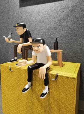 GD树脂摆件人物抽象桌面摆件