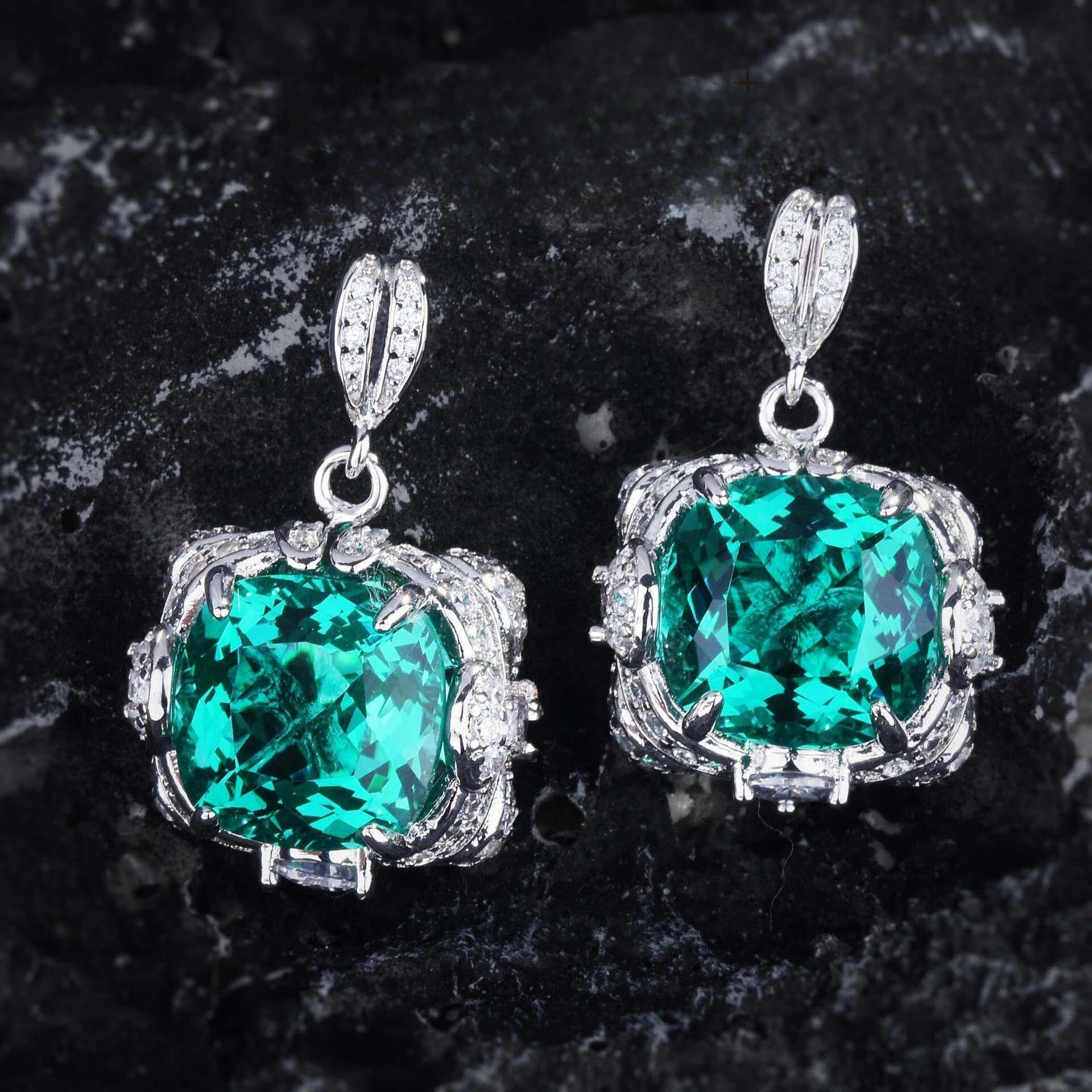 Giordini emerald diamond-filled luxury three-piece set