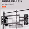 KALOC tsNX100max telescopic rotating large screen embedded thin TV mount Thunderbird 8598120 inch