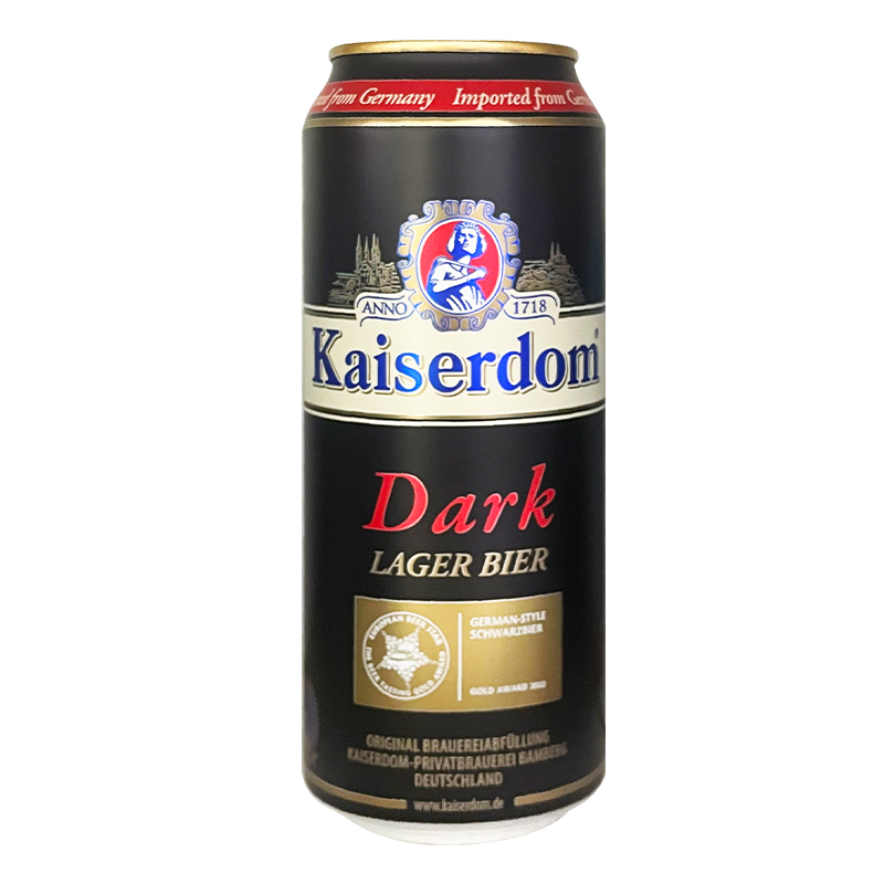德国原装进口凯撒黑啤酒kaiserdom 500ml*24罐装凯斯特姆 - 图3
