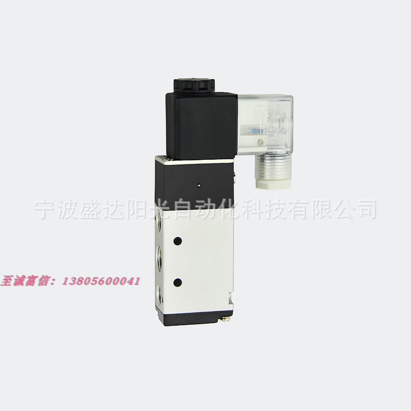 4V21008  AC220V SDPC电磁阀4V31010电磁阀 气动阀 AC24V DC24V - 图0