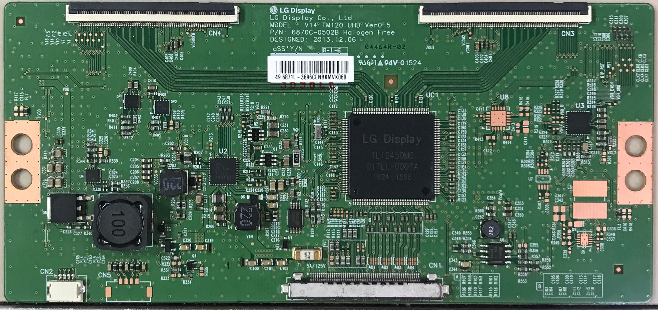 原装LG 6870C-0502A 0502B 0502C 逻辑板现货 测好发货 质保120天 - 图2