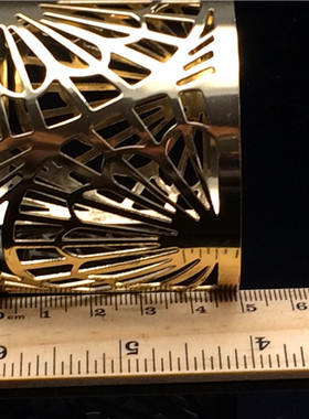 金色夸张复古欧美风夜店手镯