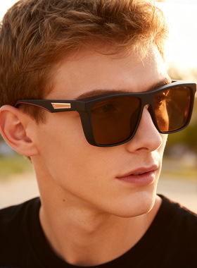 欧美复古男士偏光墨镜防紫外线