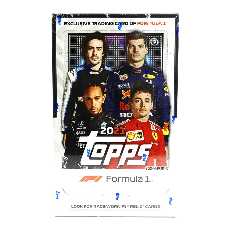 2021 Topps Formula 1 Racing Hobby F1赛车收藏卡球星卡盒卡单盒 - 图0