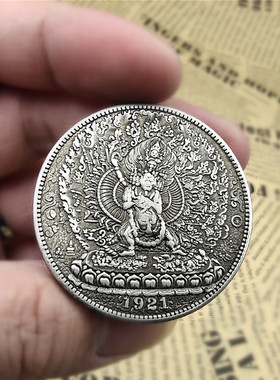 雕刻艺术浮雕硬币铜币复古