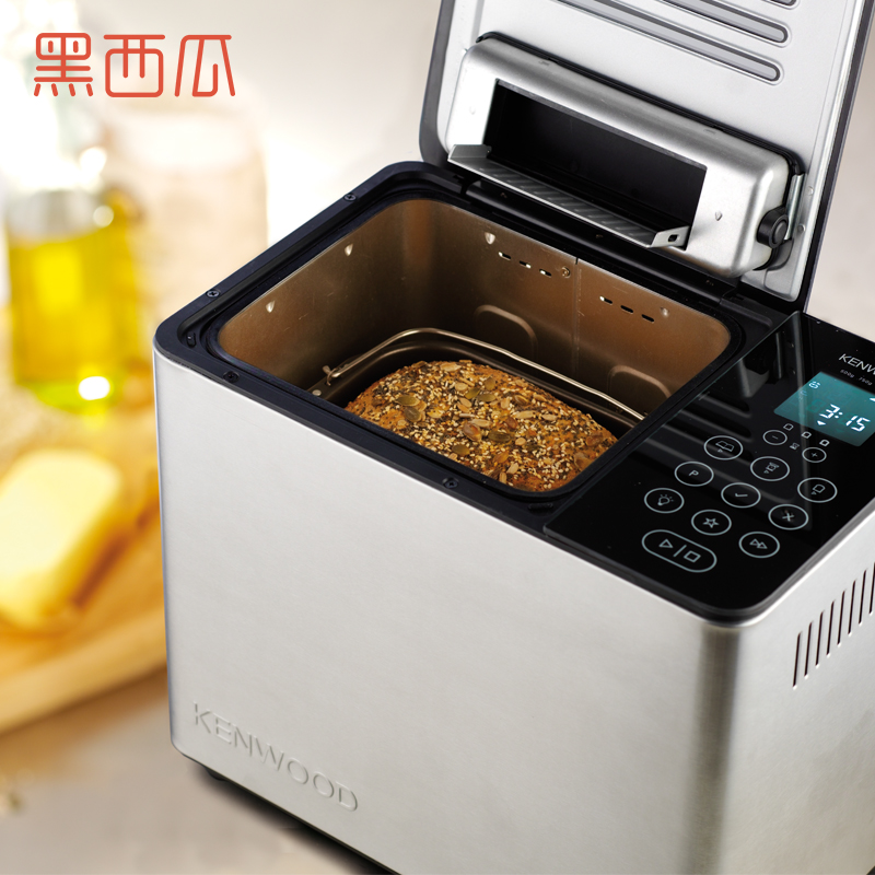 黑西瓜 KENWOOD/凱伍德BM450多功能烤麵包機家用全自動和麵蛋糕機