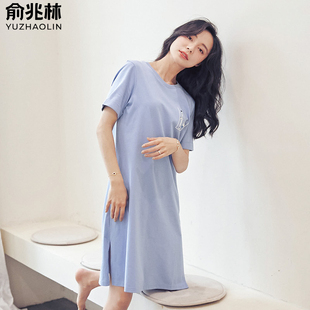 【睡裙清仓】睡裙女夏季短袖2026新款