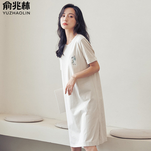 【睡裙清仓】睡裙女夏季短袖2026新款