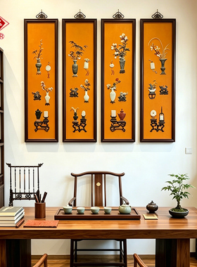 扬州漆器厂百宝嵌挂屏办公书房茶室多场送亲朋新年礼多款式选择