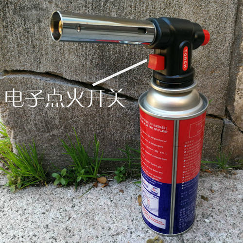 气体喷枪 焊枪 喷灯点碳烧烤消毒 瓦斯枪 喷火枪点火器 铜焊 - 图1
