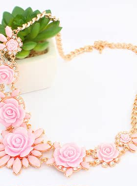 漂亮大花朵韩版民族风女士吊坠