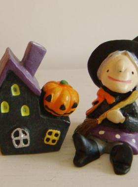 zakka新款万圣节树脂系列摆件