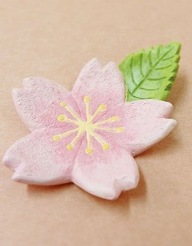 zakka樱花草地进口树脂新款摆件