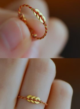 【普陀山官方】本命年红绳绳指